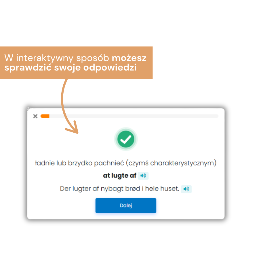 “100 præpositionsudtryk, które warto znać!” - część 2 - e-book + fiszki